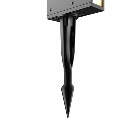 Dals Column 20 Inch Bollard Light, Black LRB20-CC-BK